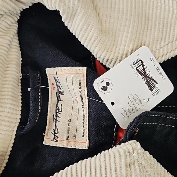 Free People We The Free Denim Barn Coat Black - Picture 7 of 14